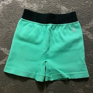Free People Movement Ribbed Boy shorts with Black Waistband